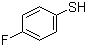 CAS # 371-42-6, 4-Fluorothiophenol, 4-Fluorobenzenethiol, 4-Mercaptofluorobenzene