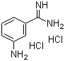 structure of CAS# 37132-68-6, 3-Aminobenzamidine dihydrochloride