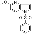 structure of CAS# 372077-49-1, 5-甲氧基-1-(苯磺酰基)-1H-吡咯并[3,2-b]吡啶