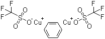 CAS 登录号：37234-97-2, 三氟甲烷磺酸亚铜与苯的络合物