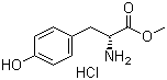 structure of CAS# 3728-20-9, D-酪氨酸甲酯盐酸盐