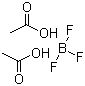 CAS # 373-61-5, Boron trifluoride-acetic acid complex, Trifluoroborane compound with acetic acid (1:2)