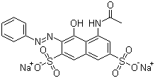 structure of CAS# 3734-67-6, Acid Red 1