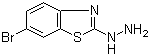 structure of CAS# 37390-63-9, 6-Bromo-2-benzothiazolehydrazine