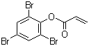 CAS 登录号：3741-77-3, 2,4,6-三溴苯丙烯酸酯, 2,4,6-丙烯酸三溴苯酯