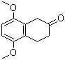 structure of CAS# 37464-90-7, 5,8-Dimethoxy-2-tetralone