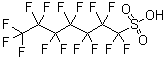 Perfluoroheptanesulfonic acid molecular structure (CAS 375-92-8)