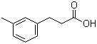 structure of CAS# 3751-48-2, 3-Methylbenzenepropanoic acid