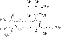 CAS # 37517-28-5, Amikacin