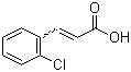 2-Chlorocinnamic acid molecular structure (CAS 3752-25-8)