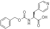 N-Carbobenzoxy-3-(4-pyridyl)-L-alanine molecular structure (CAS 37535-53-8)