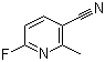 CAS # 375368-85-7, 5-Cyano-2-fluoro-6-methylpyridine, 5-Cyano-2-fluoro-6-picoline, 6-Fluoro-2-methylnicotinonitrile
