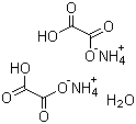 CAS # 37541-72-3, Ammonium hydrogen oxalate hemihydrate, Ethanedioic acid ammonium salt hydrate