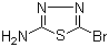 structure of CAS# 37566-39-5, 2-Amino-5-bromo-1,3,4-thiadiazole