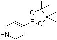 structure of CAS# 375853-82-0, 1,2,3,6-Tetrahydropyridine-4-boronic acid pinacol ester