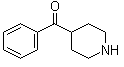 CAS # 37586-22-4, 4-Benzoylpiperidine, 4-O-Benzoylpiperidine, NSC 16199, Phenyl 4-piperidinyl ketone, Phenyl(4-piperidinyl)methanone
