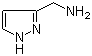 structure of CAS# 37599-58-9, 3-(Aminomethyl)pyrazole