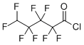 CAS # 376-71-6, 5H-Octafluoropentanoyl chloride, 2,2,3,3,4,4,5,5-octafluoropentanoyl chloride