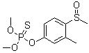 CAS # 3761-41-9, Fenthion sulfoxide, Phosphorothioic acid O,O-dimethyl O-[4-(methylsulfinyl)-m-tolyl] ester, Fensulfoxide, Fenthion sulfoxide, Mesulfenfos, Mesulfenphos