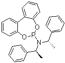 CAS # 376355-58-7, N,N-Bis[(1S)-1-phenylethyl]-dibenzo[d,f][1,3,2]dioxaphosphepin-6-amine, Biphenyl-2,2'-diyl bis((1S)-1-phenylethyl)phosphoramidite