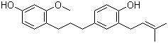 CAS # 376362-03-7, 1-(4-Hydroxy-2-methoxyphenyl)-3-(4-hydroxy-3-prenylphenyl)propane