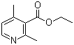 structure of CAS# 37669-78-6, 2,4-二甲基烟酸乙酯