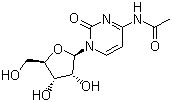 structure of CAS# 3768-18-1, N4-Acetylcytidine