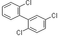 structure of CAS# 37680-65-2, 2,2',5-Trichloro-1,1'-biphenyl