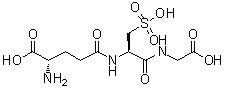 Glutathionesulfonic acid molecular structure (CAS 3773-07-7)