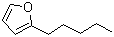 structure of CAS# 3777-69-3, 2-Pentylfuran
