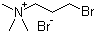 (3-Bromopropyl)trimethylammonium bromide molecular structure (CAS 3779-42-8)