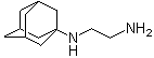 structure of CAS# 37818-93-2, N-(1-Adamantyl)ethylenediamine