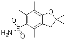 CAS # 378230-81-0, 2,2,4,6,7-Pentamethyl-2,3-dihydrobenzofuran-5-sulfonamide