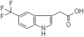 CAS # 378802-40-5, 2-(5-Trifluoromethyl-1H-indol-3-yl)acetic acid