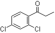 CAS # 37885-41-9, 2',4'-Dichloropropiophenone, 1-(2,4-Dichlorophenyl)-1-propanone