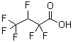 2,2,3,4,4,4-Hexafluorobutanoic acid molecular structure (CAS 379-90-8)