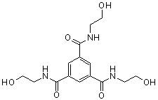structure of CAS# 37988-18-4, N,N',N''-Tris(2-hydroxyethyl)-1,3,5-benzenetricarboxamide