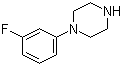 structure of CAS# 3801-89-6, 1-(3-氟苯基)哌嗪