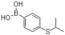 structure of CAS# 380427-38-3, 4-Isopropylsulfanylphenylboronic acid