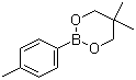 CAS # 380481-66-3, 4-Methylbenzeneboronic acid neopentyl glycol ester