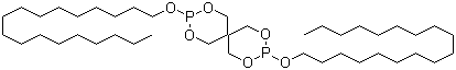 CAS # 3806-34-6, O,O'-Dioctadecylpentaerythritol bis(phosphite), 3,9-Bis(octadecyloxy)-2,4,8,10-tetraoxa-3,9-diphosphaspiro[5.5]undecane