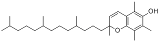 CAS # 3808-26-2, 2,5,7,8-Tetramethyl-2-(4,8,12-trimethyltridecyl)-2H-1-benzopyran-6-ol