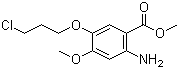 CAS 登录号：380844-26-8, 2-氨基-5-(3-氯丙氧基)-4-甲氧基苯甲酸甲酯