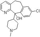 structure of CAS# 38089-93-9, 8-氯-6,11-二氢-11-(1-甲基-4-哌啶基)-5H-苯并[5,6]环庚烷[1,2-b]吡啶-11-醇