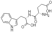 CAS # 38101-59-6 (122933-59-9), L-Glutamyl-L-tryptophan, L-alpha-Glutamyl-L-tryptophan, NSC 334073, Oglufanide, Thymogen, Timogen