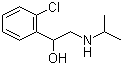structure of CAS# 3811-25-4, Clorprenaline