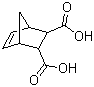 structure of CAS# 3813-52-3, 5-Norbornene-2,3-dicarboxylic acid