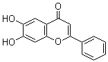 structure of CAS# 38183-04-9, 6,7-二羟基黄酮