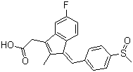 structure of CAS# 38194-50-2, 舒林酸