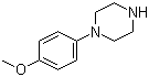structure of CAS# 38212-30-5, 1-(4-甲氧基苯基)哌嗪